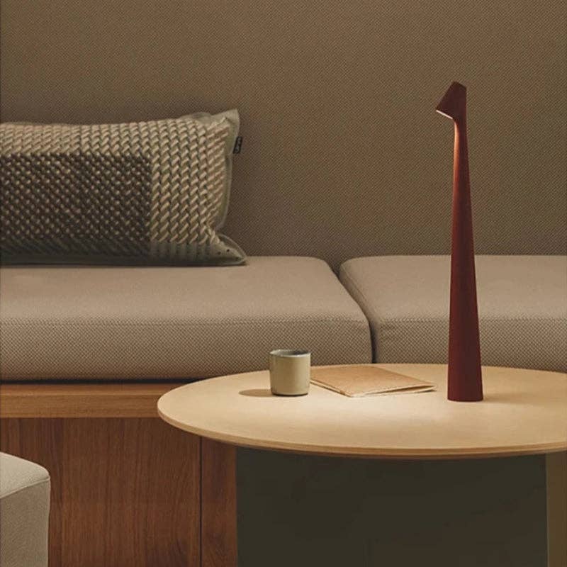 Kiyo Home - Vente Lampes d'appoint/de bureau - Lampe Cône Minimaliste | Lampe de Table LED Portable | Alimentée par USB13
