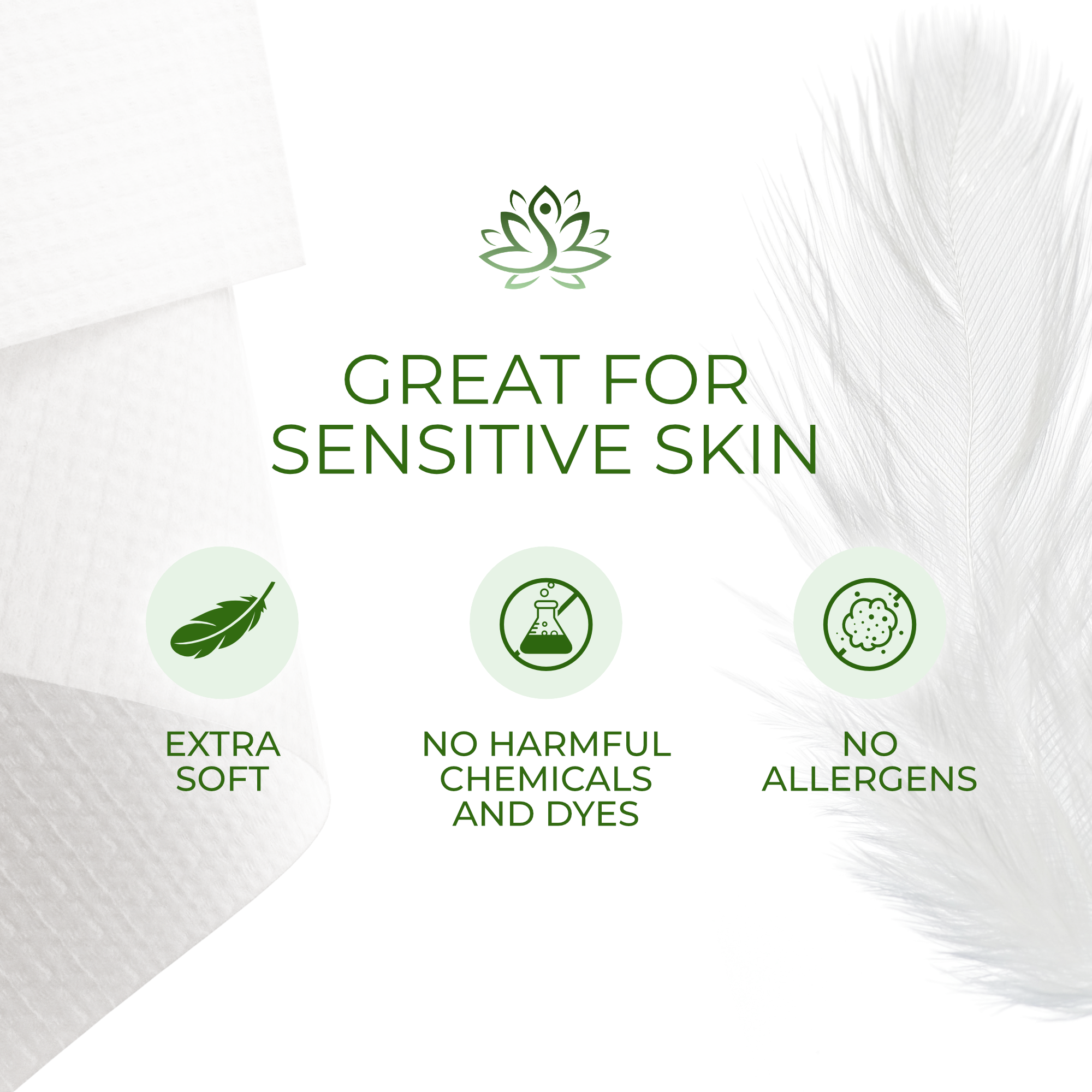 Luzia - Wholesale Face & Body Wipes - Disposable Ultra Soft Skin Towels3