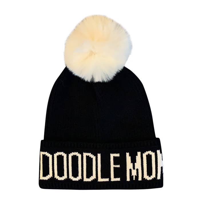 HATPHILE - Wholesale Beanie - Women's - HatPhile Doodle Mom PomPom Knit Beanie – Cozy Toque Stocking for Doodle Lovers4