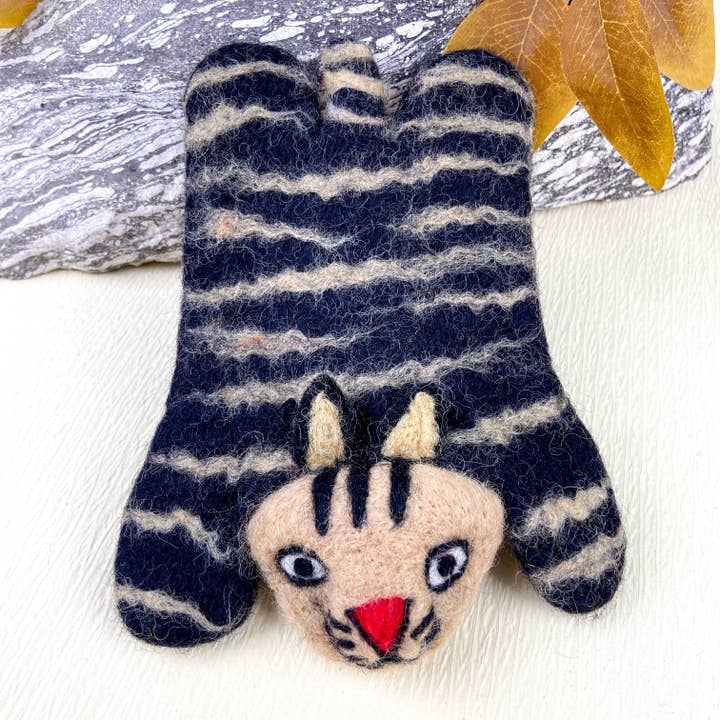 mildstyles - Vendita all'ingrosso Sottobicchiere - Sottobicchiere King of the Prairie, in lana, motivo: leone4