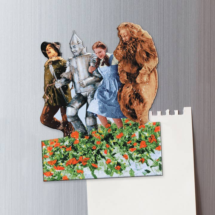 Paper House Productions - Vendita all'ingrosso Calamite - Calamita da frigo, mago di Oz, campo di papav