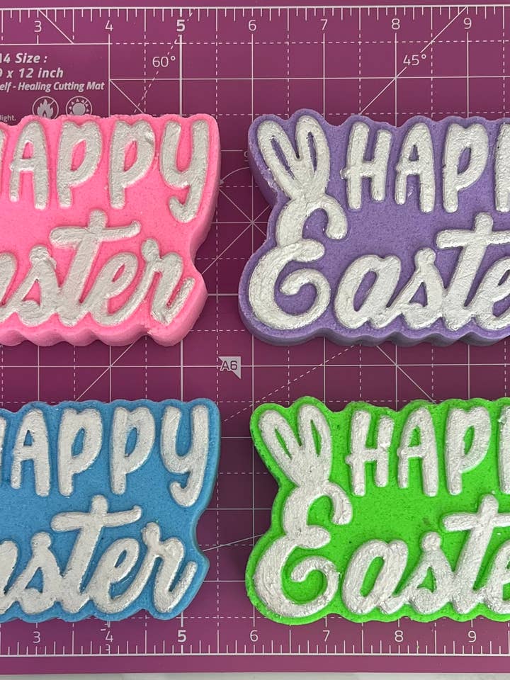 New! Happy Easter Bath Bomb for wholesale by Mandatory Me Time