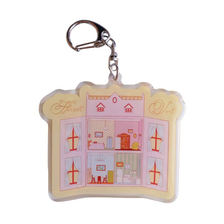 dreamer's dollhouse keychain for wholesale by Haricot Vert