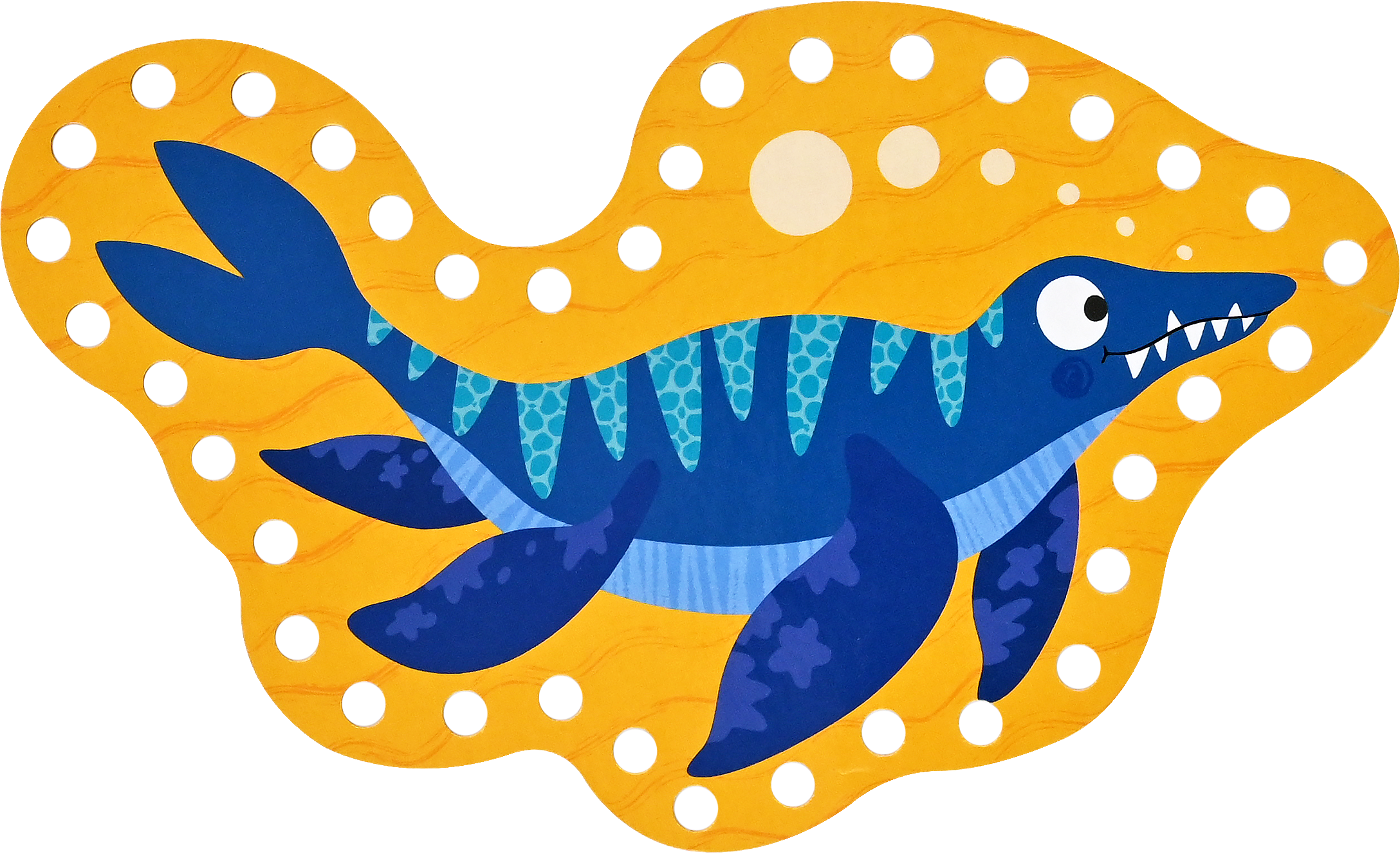 Peter Pauper Press - Wholesale DIY Craft Kit - Kids - Dinosaurs Lacing Cards6