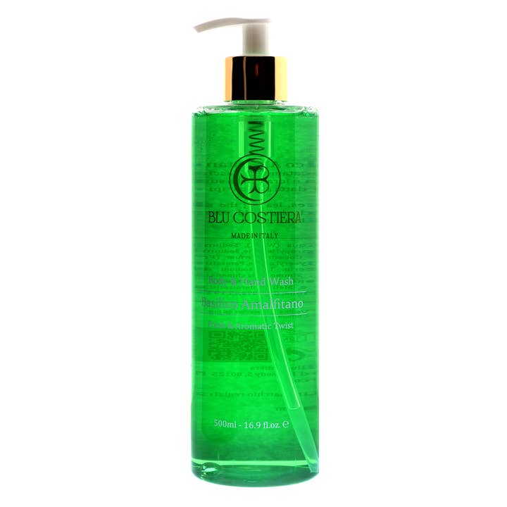 Blu Costiera - Wholesale Body Wash/Shower Gel - Basilico Amalfitano Body & Hand Wash1