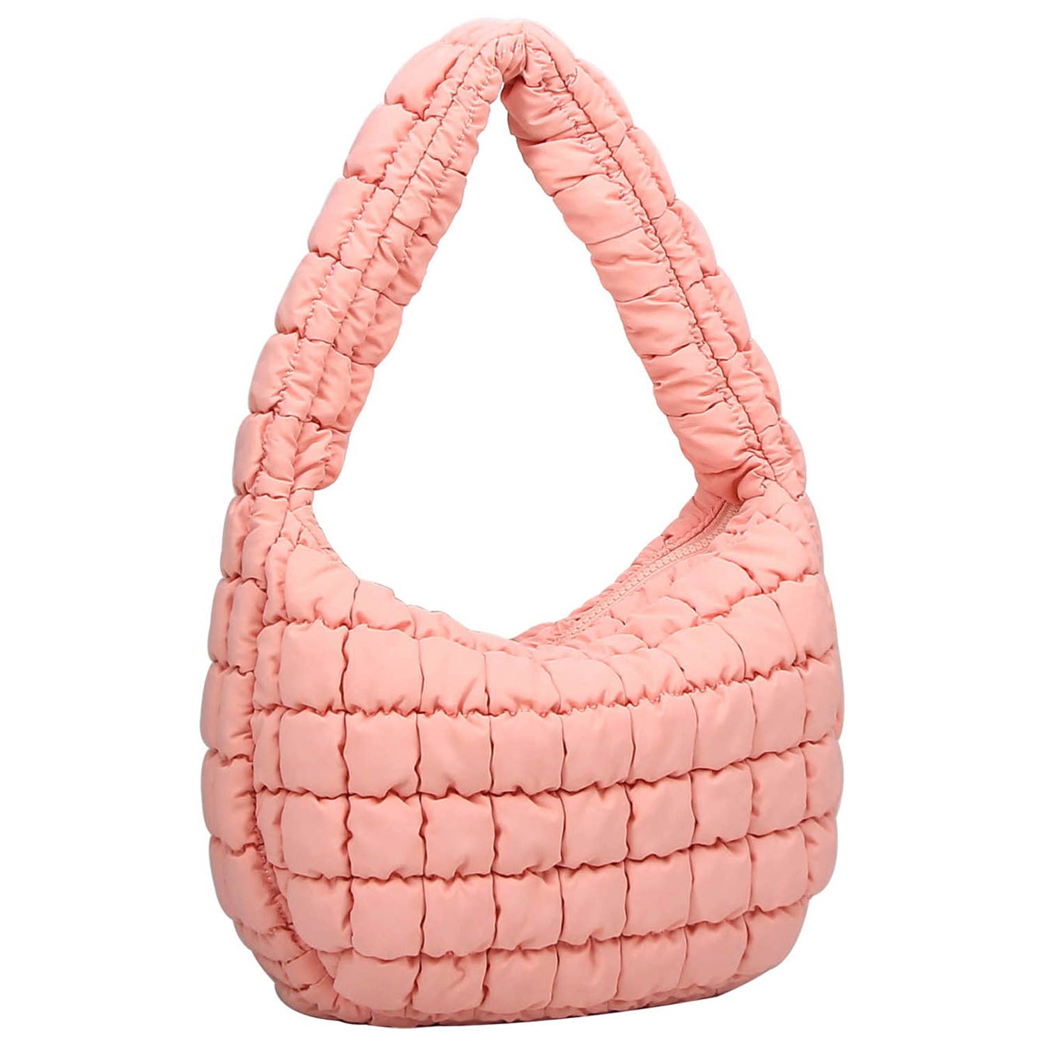 M&M HANDBAGS, LLC. - Wholesale Shoulder Bag - Women's - NQ131 Puffy Quilted Nylon Shoulder bag8