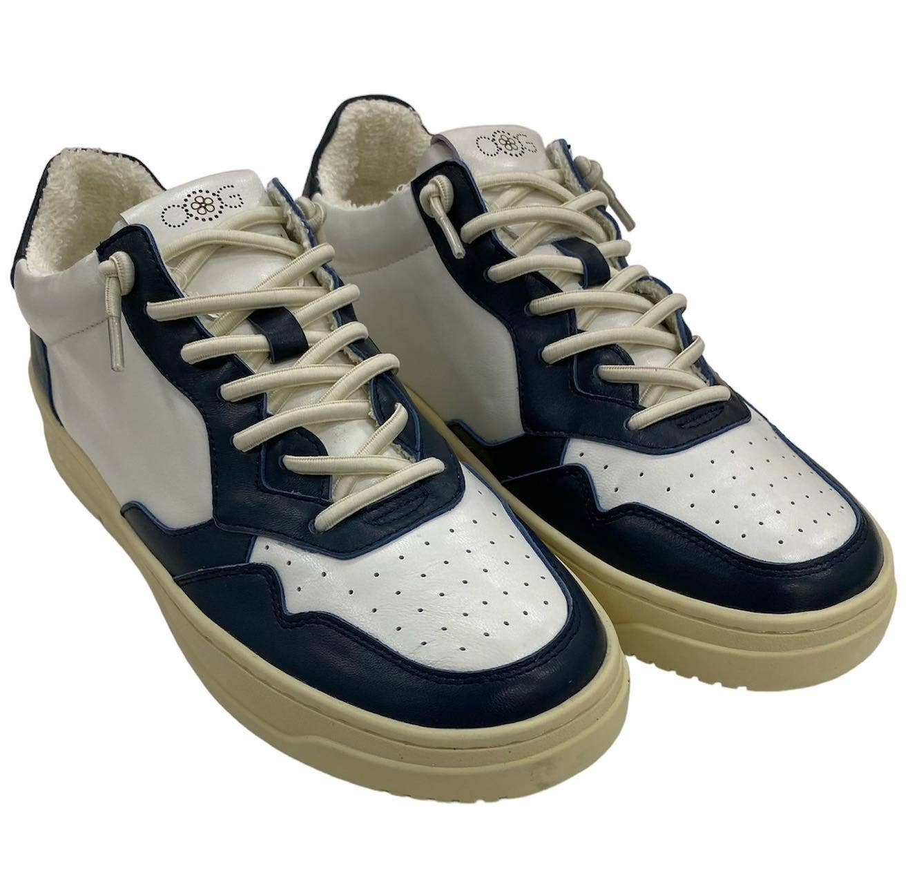 OS1811 Navy OOG Leder Sneakers for wholesale on Faire