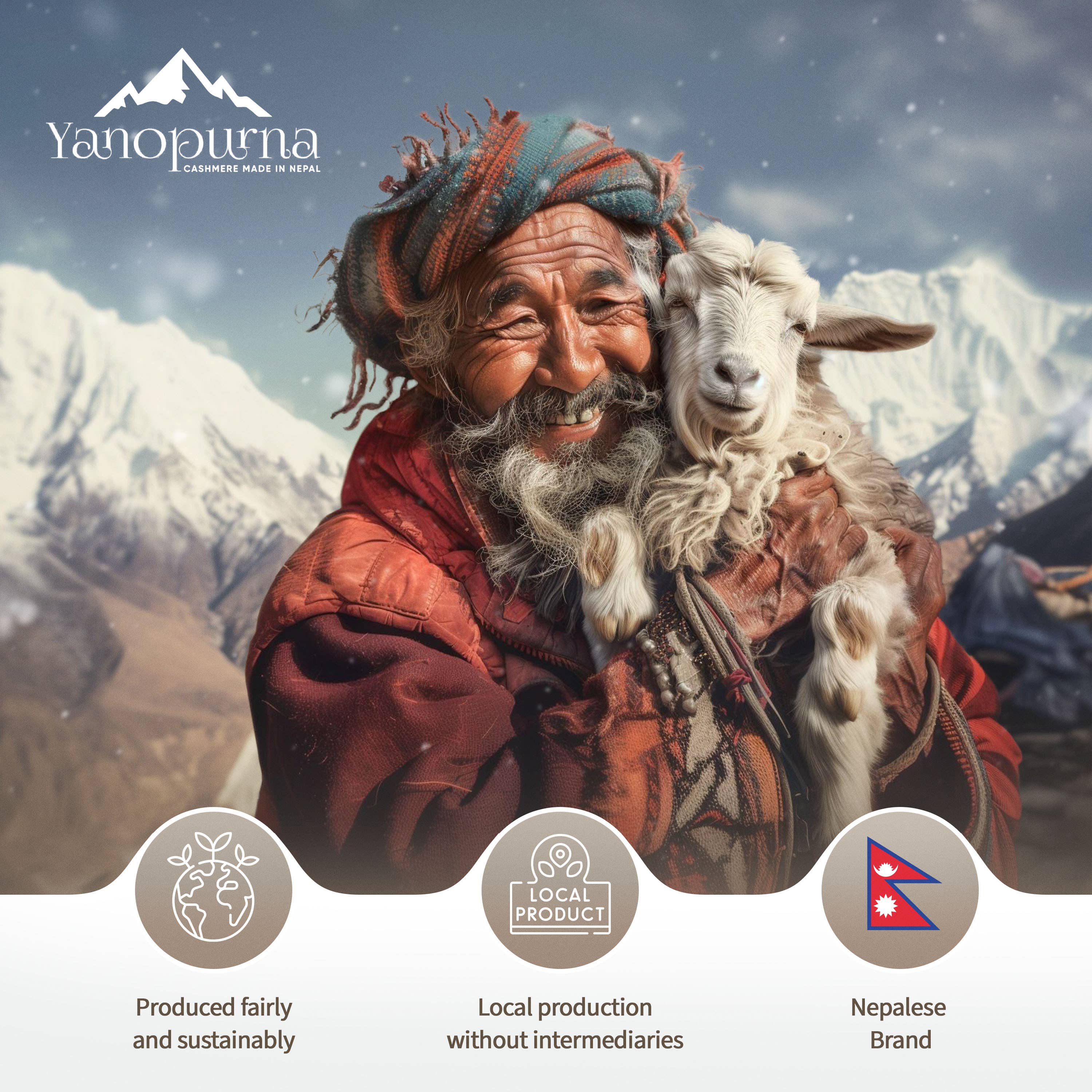 yanopurna - Wholesale Throw Blanket - Cashmere blanket with fine herringbone6