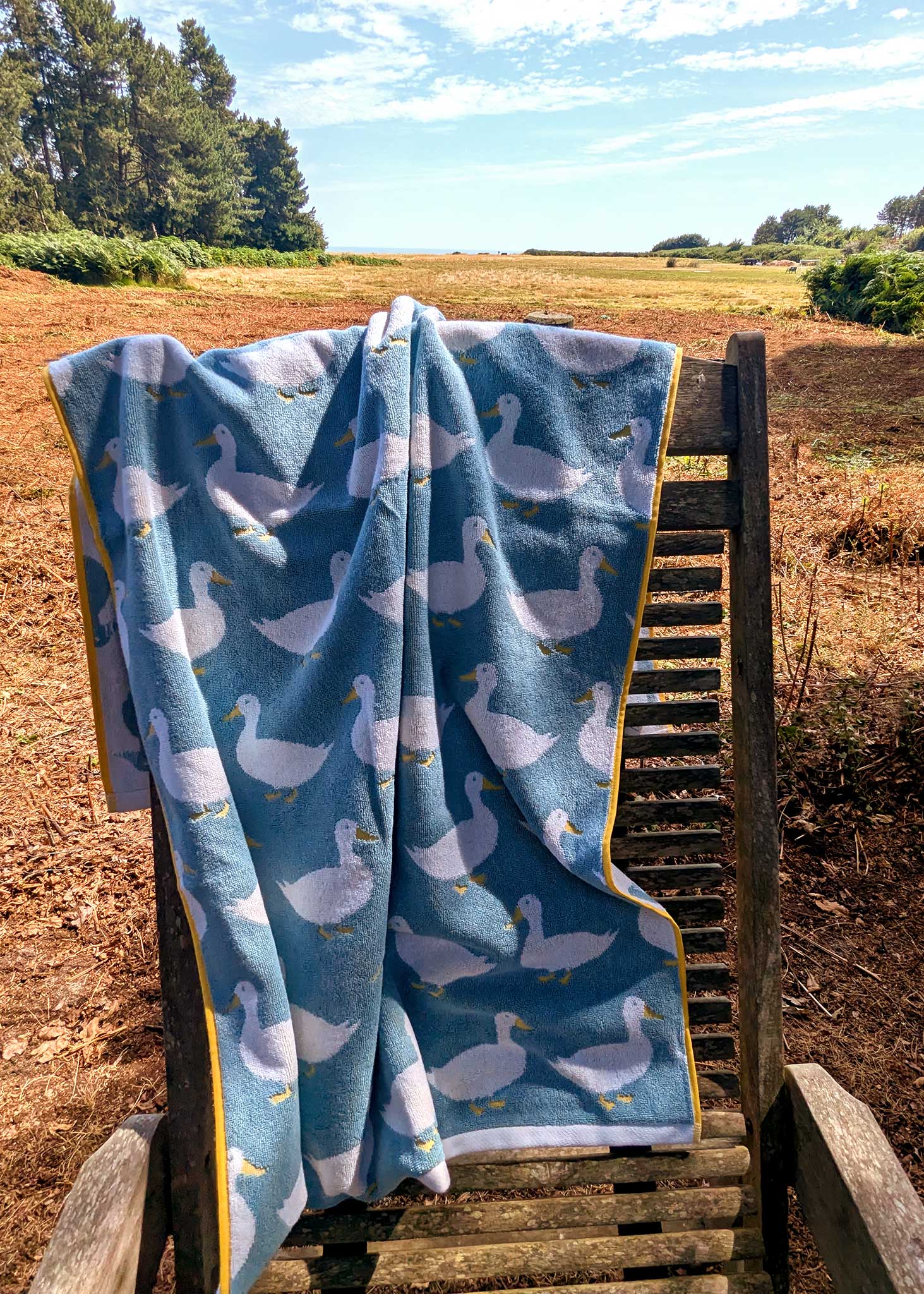 Anorak - Wholesale Bath Towel - Waddling Ducks Organic Cotton Towels5
