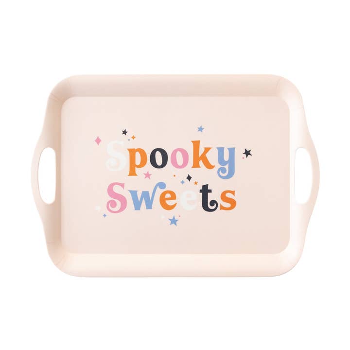 SSH1030 - Gelegenheiten von Shakira - Gruselige Süßigkeiten Wiederverwendbares Bambus-Tablett für den Großhandel von My Mind’s Eye