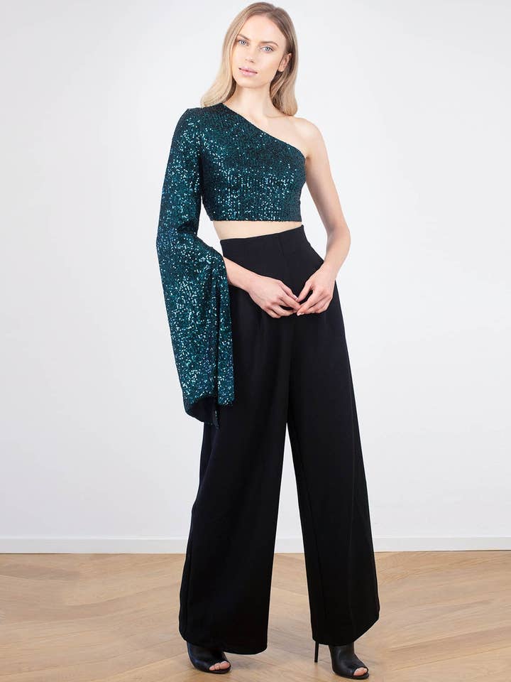 Avanti High Waisted Trousers for wholesale by AQ/AQ