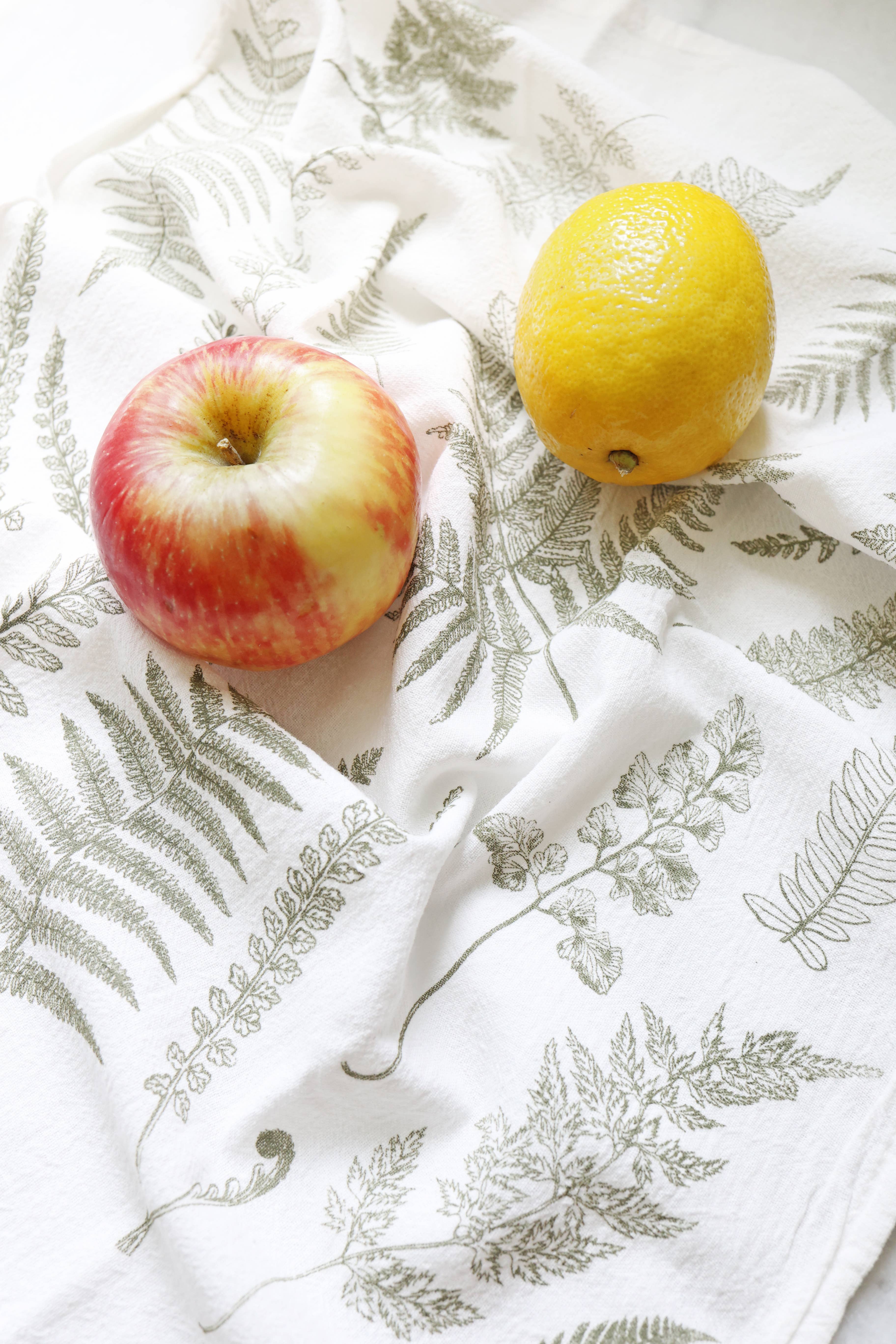 Highland Ridge  |  Handmade Home Decor - Wholesale Tea Towel - Fern Fronds Tea Towel13