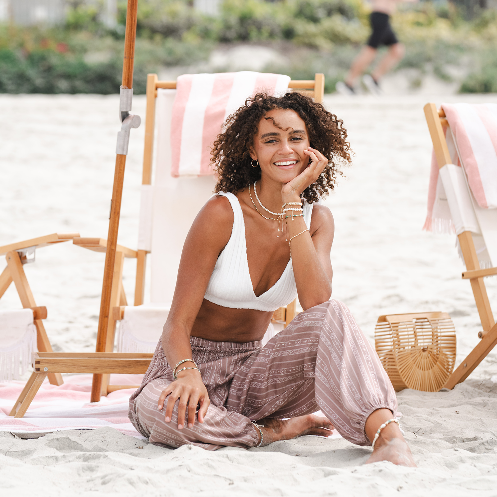 Lotus and Luna - Wholesale Pants - Women's - Yao Tribal Harem Pants with Pockets6