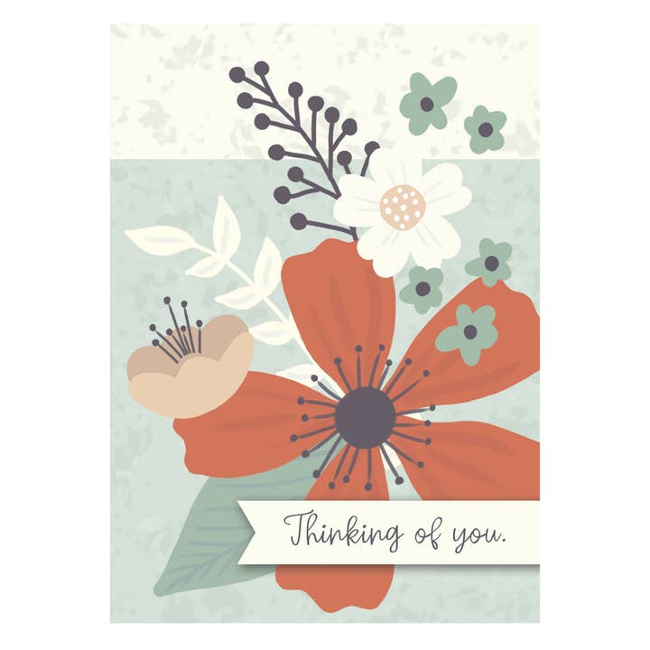 Divinity Boutique - Wholesale Thinking of You Card - Boxed Cards: Thinking of You, Floral6