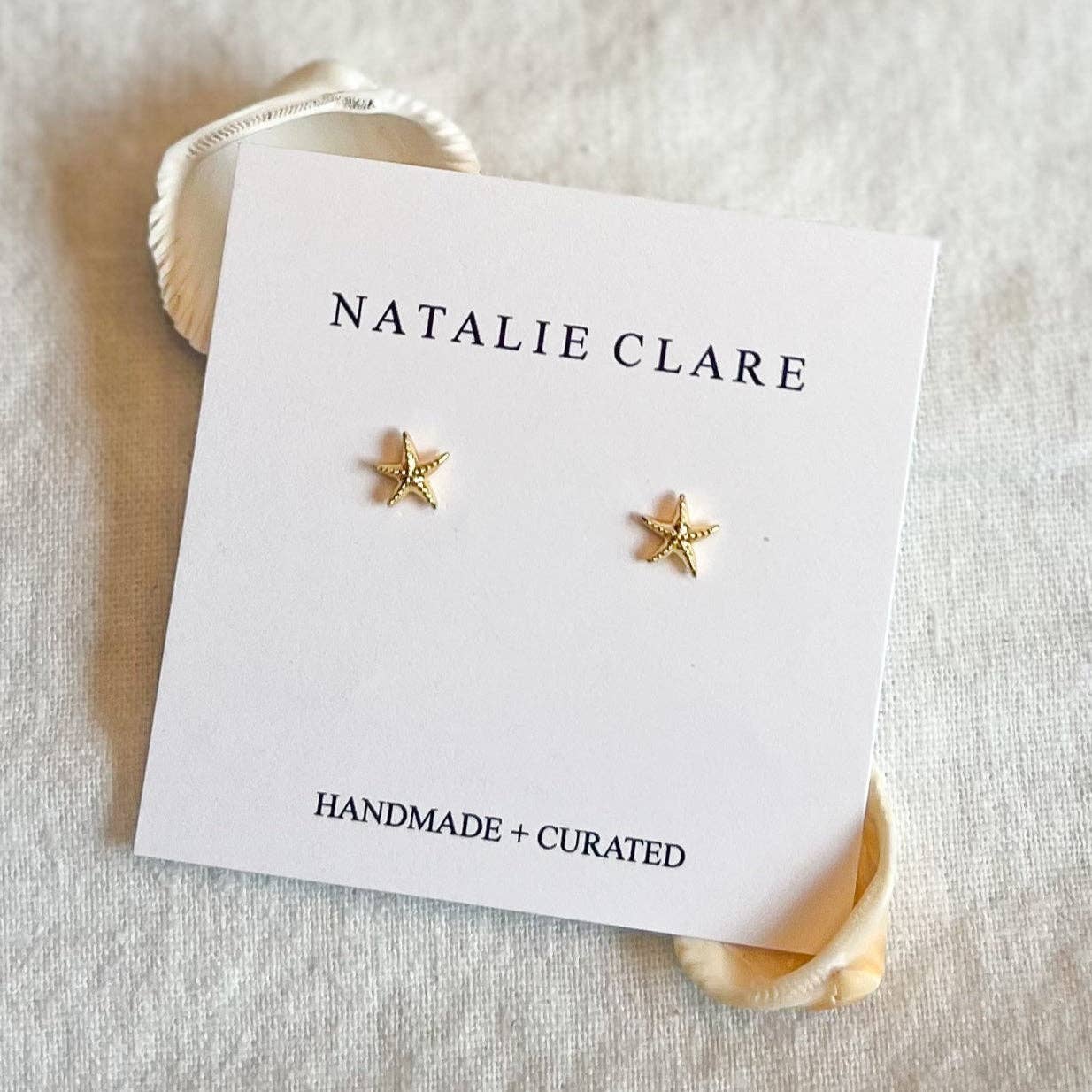 Natalie Clare Collections - Wholesale Stud/Post Earrings - Tiny Starfish Studs5