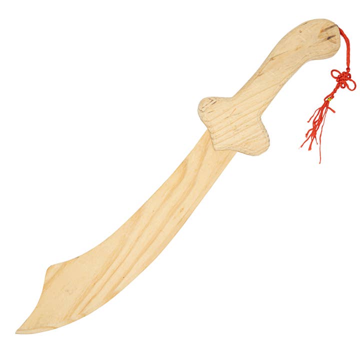 Stor träscimitar, 46 cm för wholesale av Pawnee Bill’s