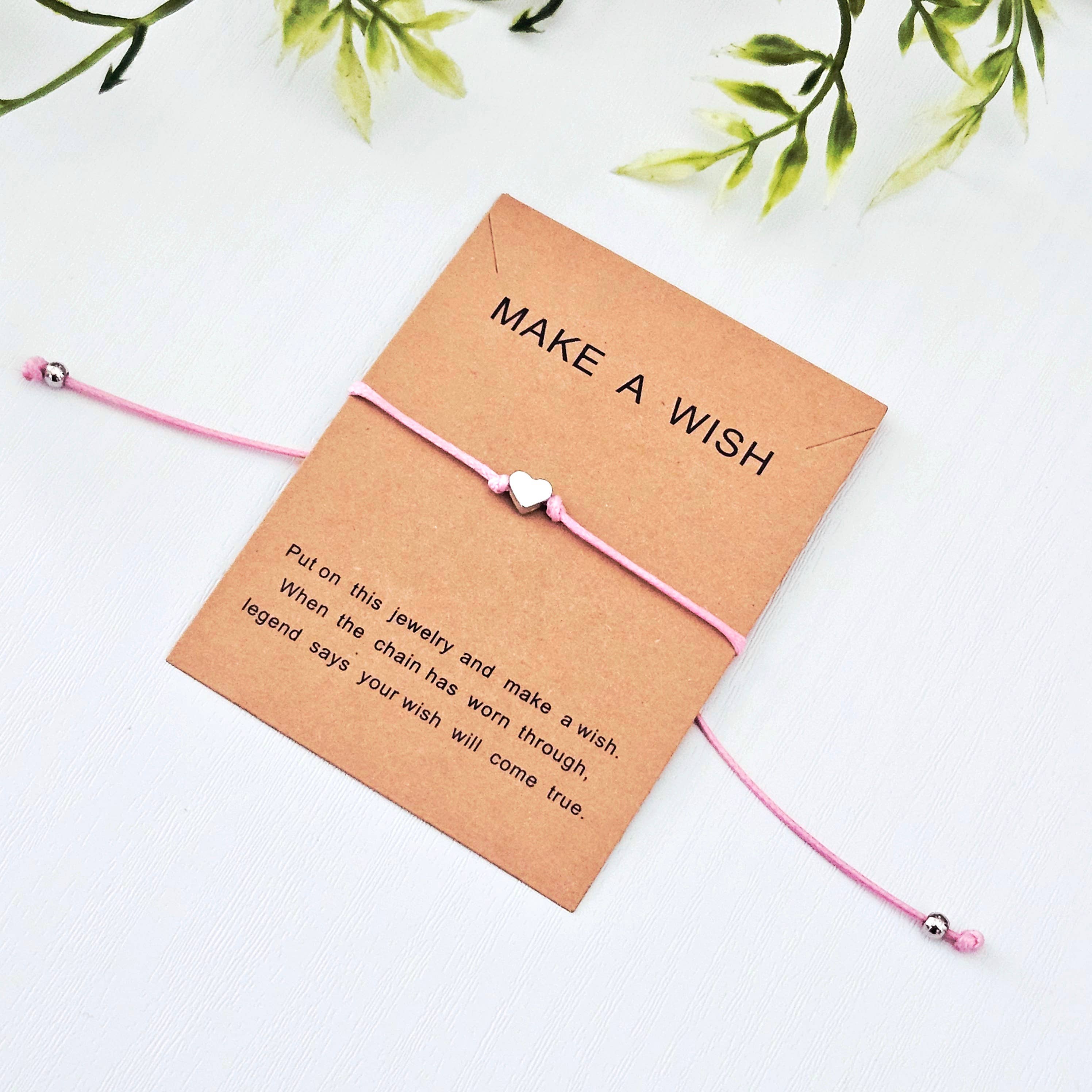 Cord + Quartz - Wholesale Charm/Dangle Bracelet - Handmade macrame bracelets. Make a wish bracelet accessories5