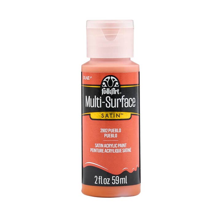 Plaid Crafts - Wholesale Acrylic Paint - FolkArt Multi-Surface Satin Acrylic Paint 2 oz18