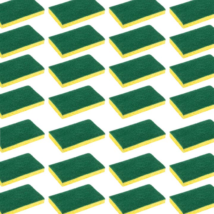 Spugna in cellulosa e spugna abrasiva - Confezione da 144 per la vendita all'ingrosso da parte di LOLA