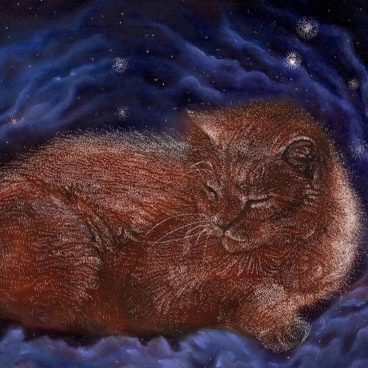 Stampa su carta Purr 11x14 per la vendita all'ingrosso da parte di Sienna Art Studios- Art for Nerds