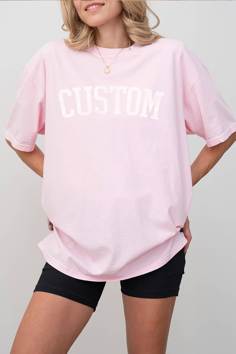 Illustrated Society - Wholesale Tunic - Women's - CUSTOM VINTAGE GRAPHIC OVERSIZED TEE8