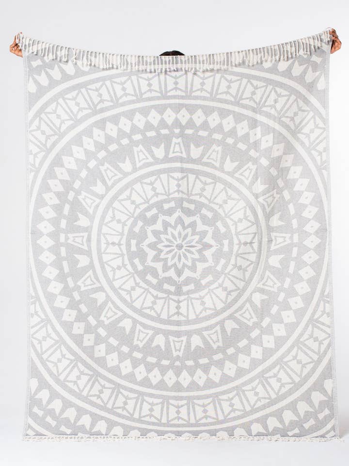 Bohemian Geometric Oversized Beach Towel for wholesale by Lovestitch