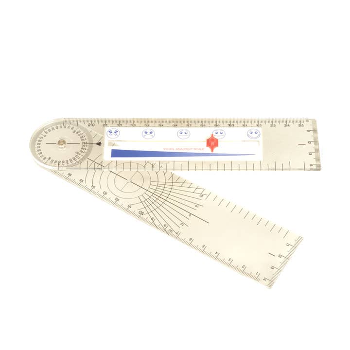 Goniomètre avec échelle de la douleur pour la vente par My Podologie