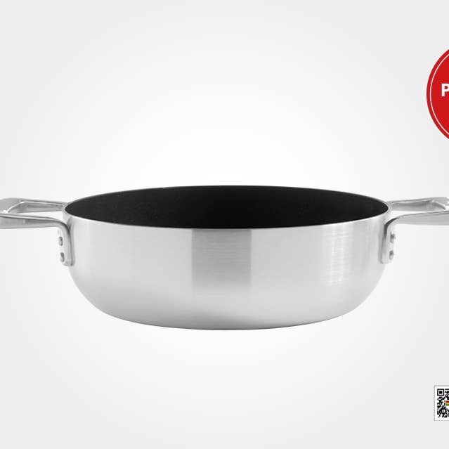 samuel groves - Venta al por mayor Sartenes - Sartén para chef Urban de acero inoxidable, antiadherente, triple, con tapa, 30 cm