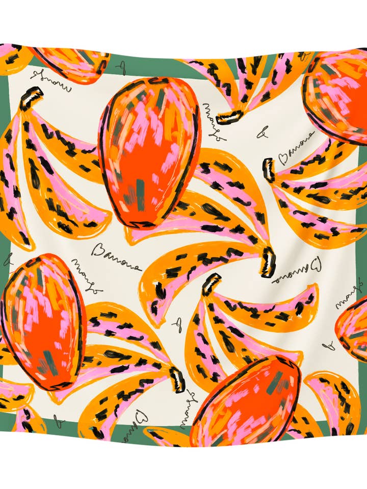 MANGO & BANANA Bandana for wholesale by STUDIO ARDE