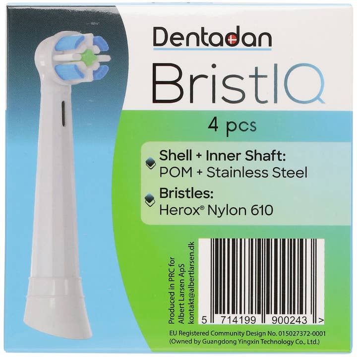 Dentadan iO Opzetborstels – Compatibel met Oral-B iO (4 stuks) voor wholesale door Dentadan