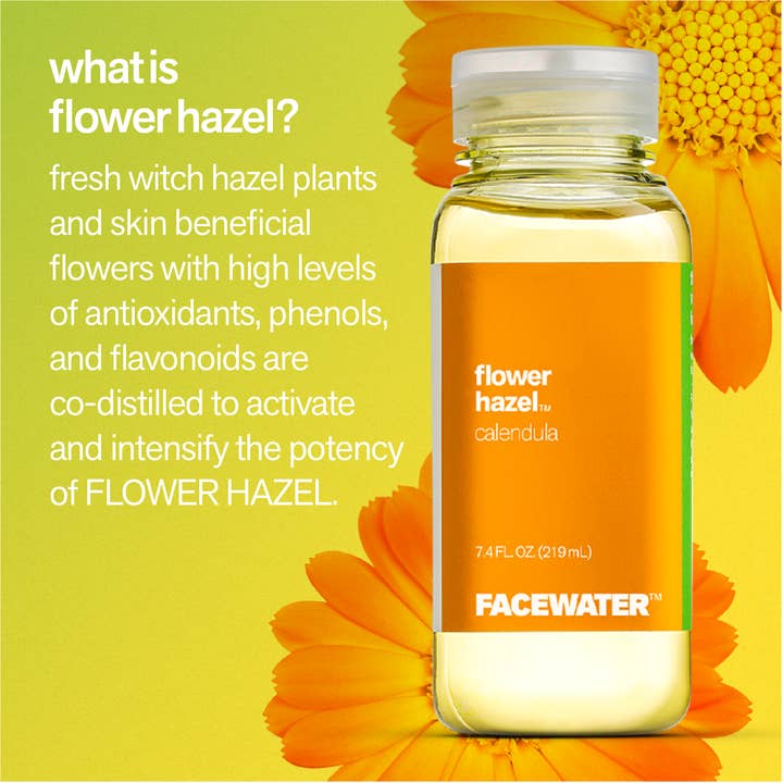 Plant Beauty Distillery - Wholesale Facial Toner - Flower Hazel Calendula Witch Hazel