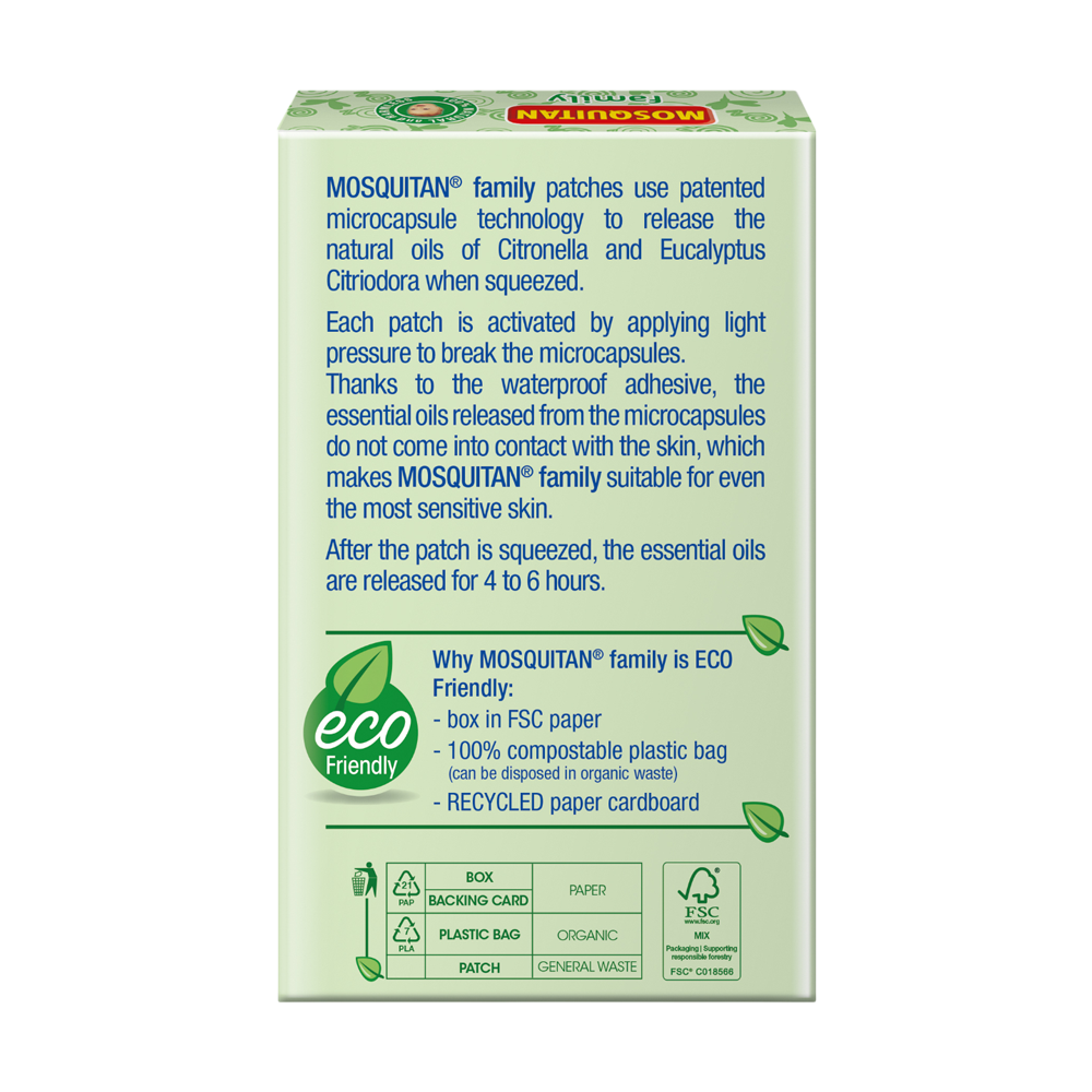 Mosquitan – Repelente de insetos por atacado – Mosquitan Family Anti-Mosquito, 24 Adesivos1