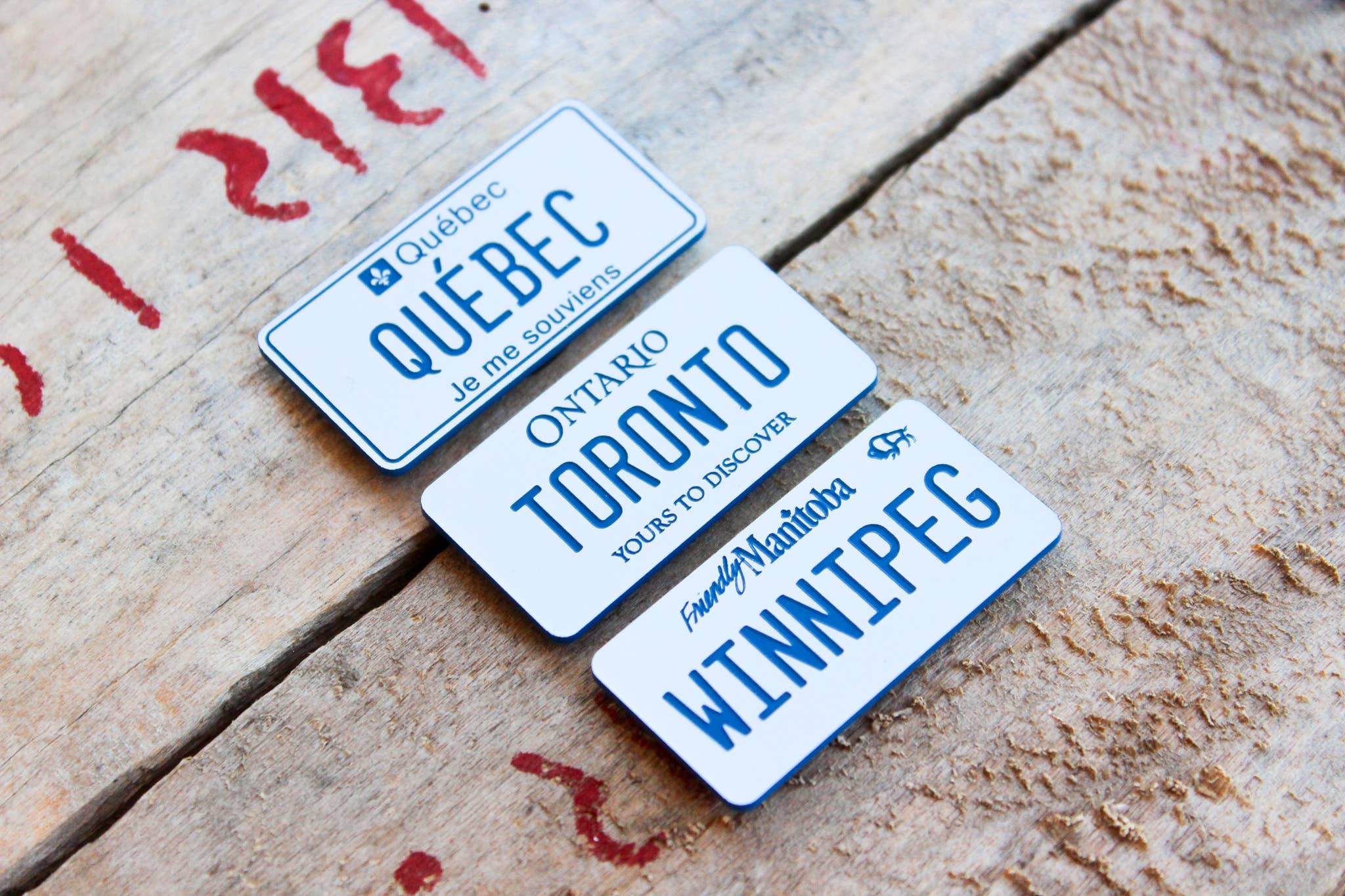 The Laundry Room Shop - Vente Aimants - Magnet en plastique gravé personnalisé et personnalisable - Canada4