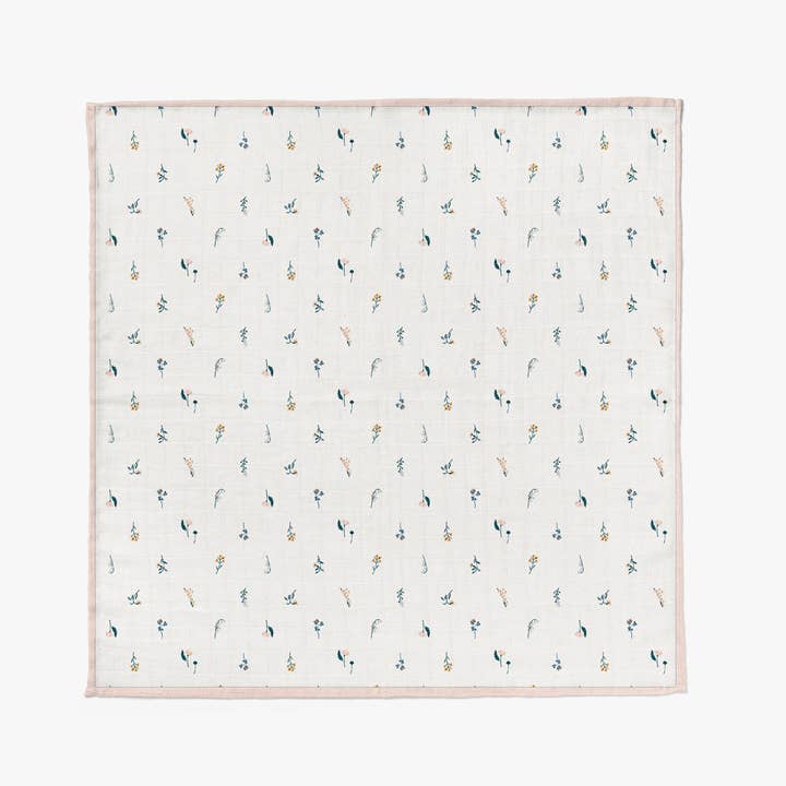 Coperta trapunta in mussola di bambù e cotone biologico - Fiori di campo per la vendita all'ingrosso da parte di Bubba Boo