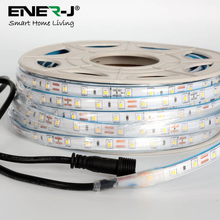ENER-J – wholesale String lights – Solar Powered LED Strips 20M with Remote, IP65, 6V 12W Panel2