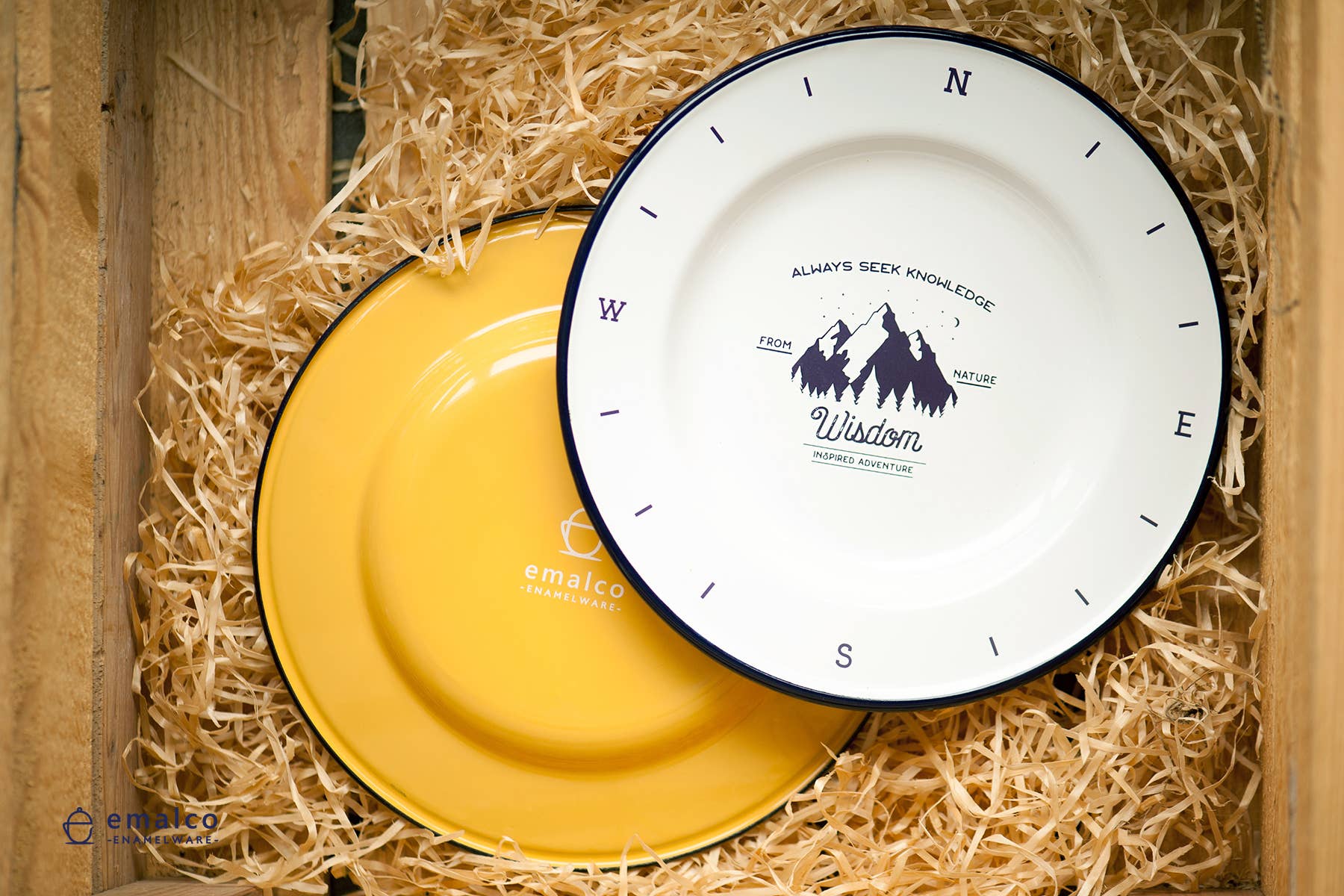 Emalco Enamelware - Wholesale Dinner Plate - 9.5'' Dinner Plate | WISDOM3