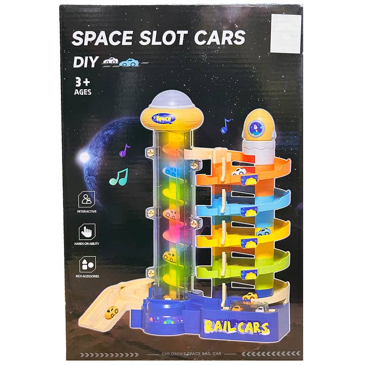 Space Slot Cars DIY Play Set for wholesale by Texas Toy Distribution
