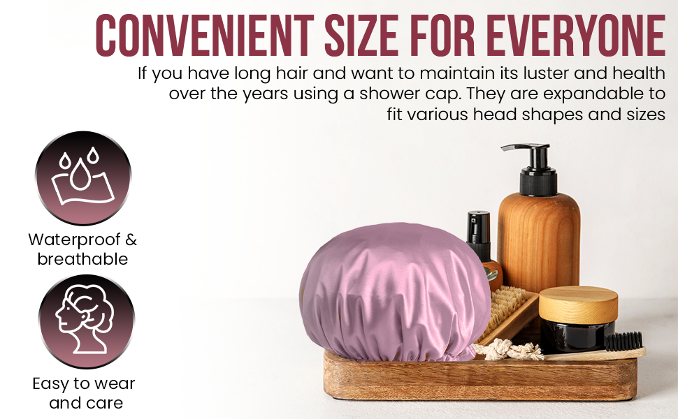 My Wholesale Warehouse - Wholesale Showercap - Glamza Luxury Shower Caps4