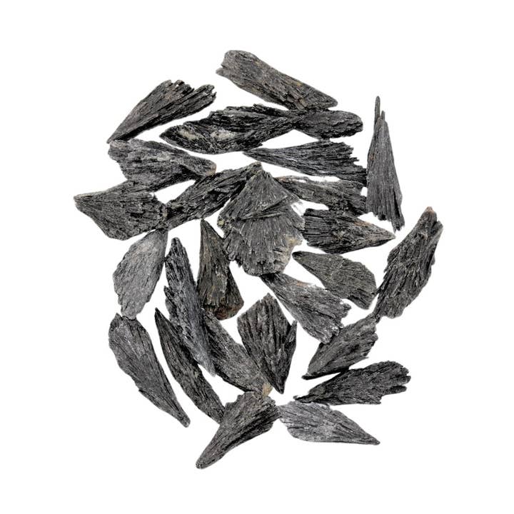 Cristal brut - Cyanite noire, 1 lb pour la vente par Earths Elements Wholesale