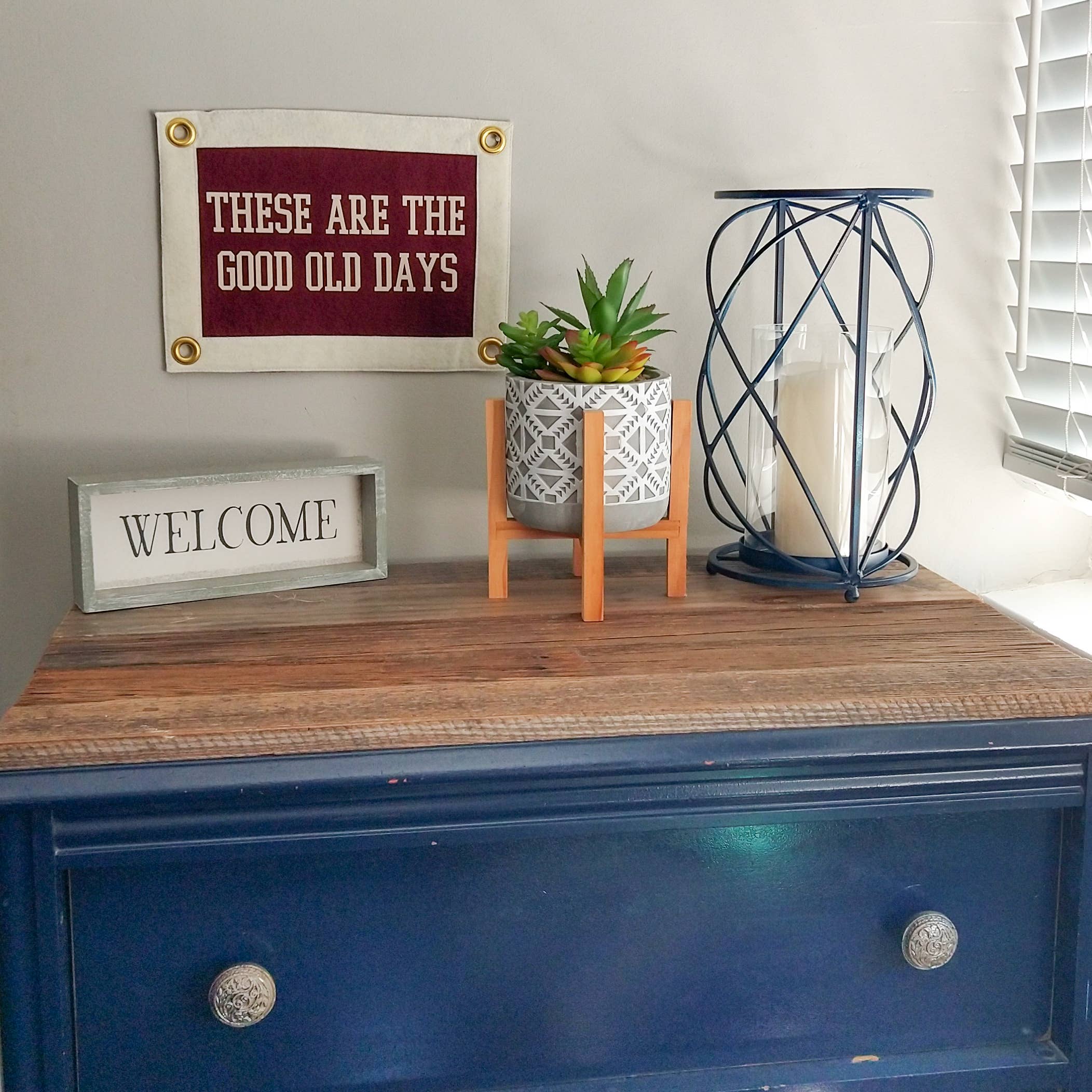 Pennant For Your Thoughts - Wholesale Banner - These Are The Good Old Days Camp Flag | Wall Hanging Banner4