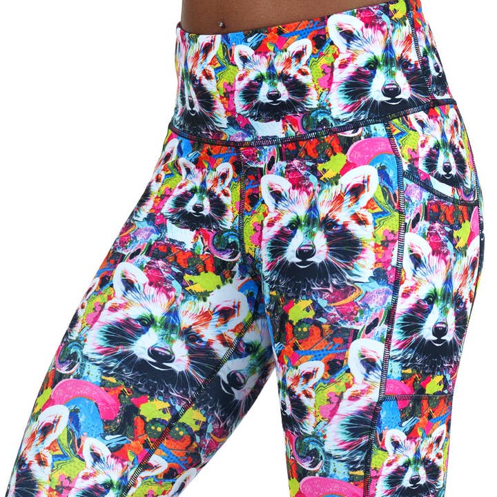 Trash Panda-monium Leggings for wholesale by Constantly Varied Gear