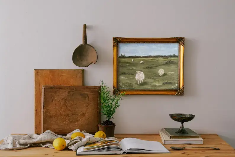 Krista Kim Studio - Wholesale Art Print - SHEEP IV - Art Print (unframed)7