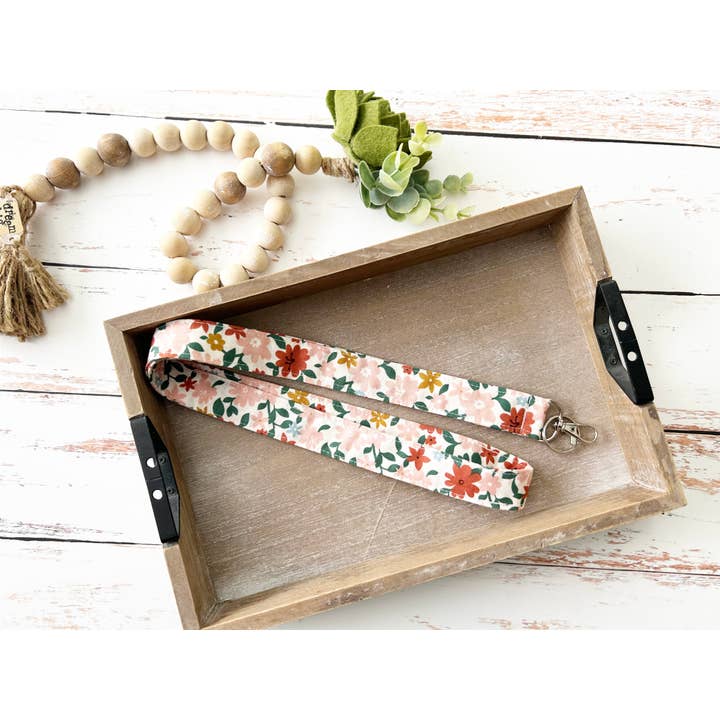 Mangham Made - Wholesale Lanyard - Women's - Lanyard, Handmade Fabric Keychain Lanyard1