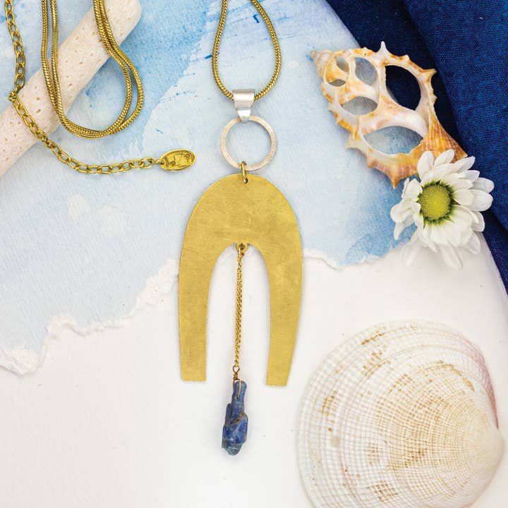 dZi Handmade - Venta al por mayor Collares con colgantes/abalorios - ¡Venta! - Collar Even Keel1