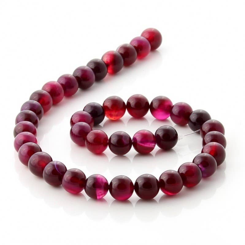 UniArt - Wholesale Beads - Cherry Agate Beads2
