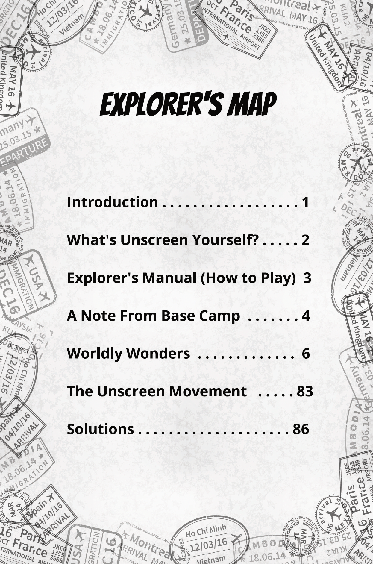 Unscreen Yourself! - Wholesale Puzzle - Adult - Worldly Wonders – Travel Word Search Puzzles with Trivia5