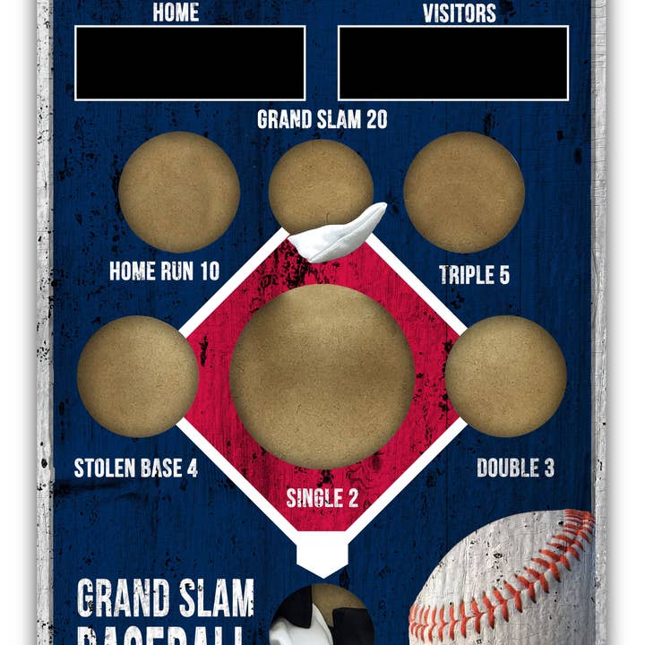 Lancio del sacco di fagioli dei Braves di Atlanta per la vendita all'ingrosso da parte di Fan Creations