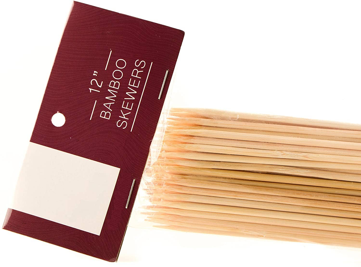 EcoQuality – wholesale Skewer – 12 Inch Bamboo Skewers - Biodegradable, Sturdy, Eco-friendly1