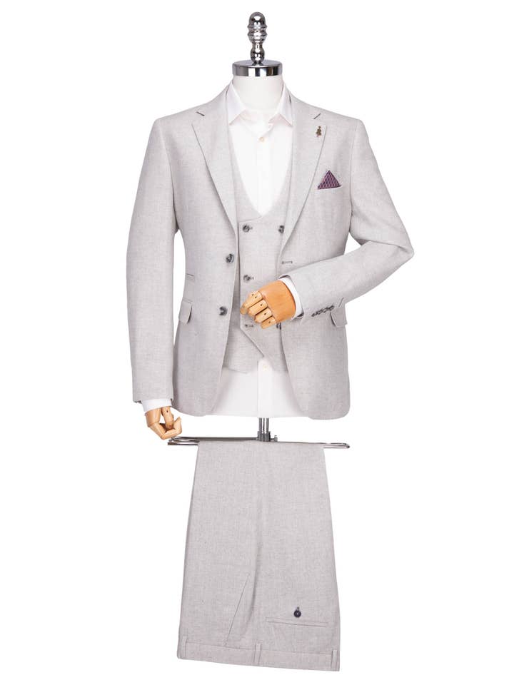 Fratelli Uniti - Wholesale Blazer - Men's - Flavio - Checked Grey Blazer