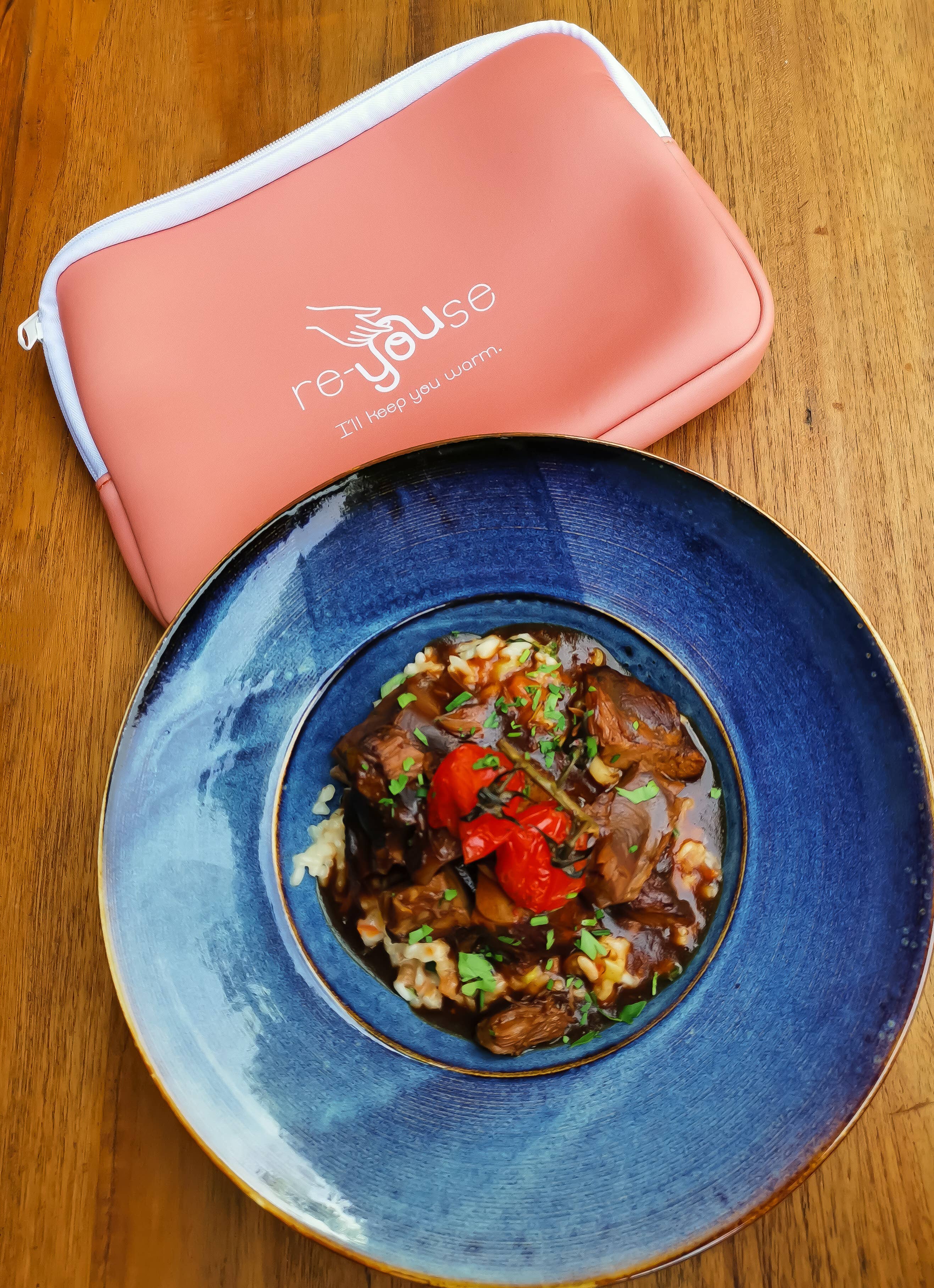 re-YOUse - Vente Sac/boîte repas - Sac à déjeuner fraise3